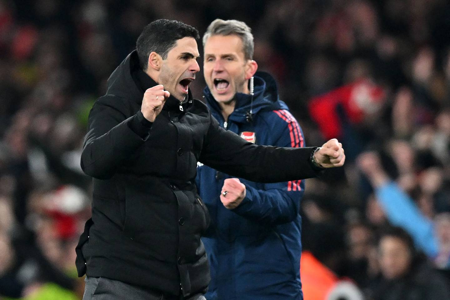 Arsenal manager Mikel Arteta called on his players to keep improving after re-establishing a five-point lead in the Premier League. AFP