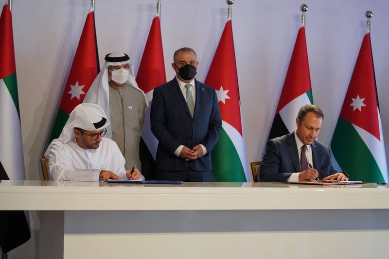 AD Ports Group signs agreements with Aqaba Development Corporation in December 2021. Photo: AD Ports Group