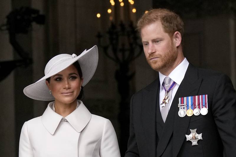 The Duke and Duchess of Sussex will appear at events in London and Manchester. PA.