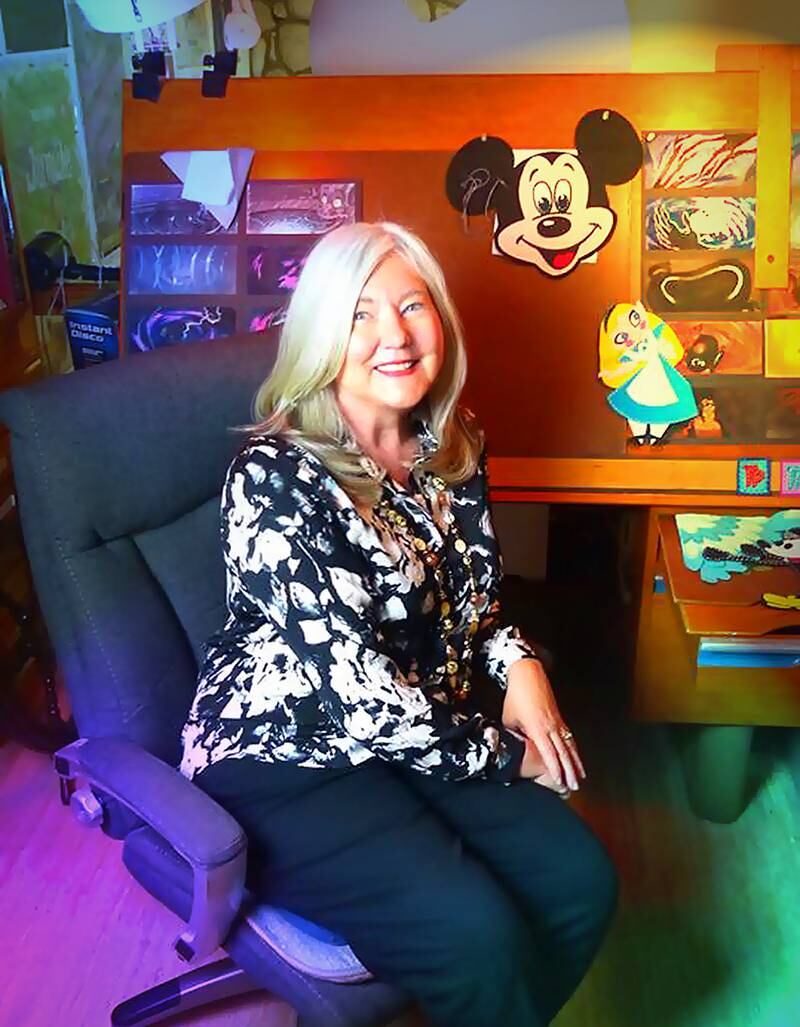 Disney artist Patty Peraza has drawn for Mickey’s Christmas Carol and various Disney adverts. Photo: MEFCC