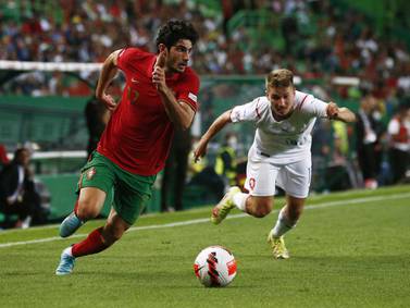 Portugal's Goncalo Guedes hails 'important victory' against Czechs