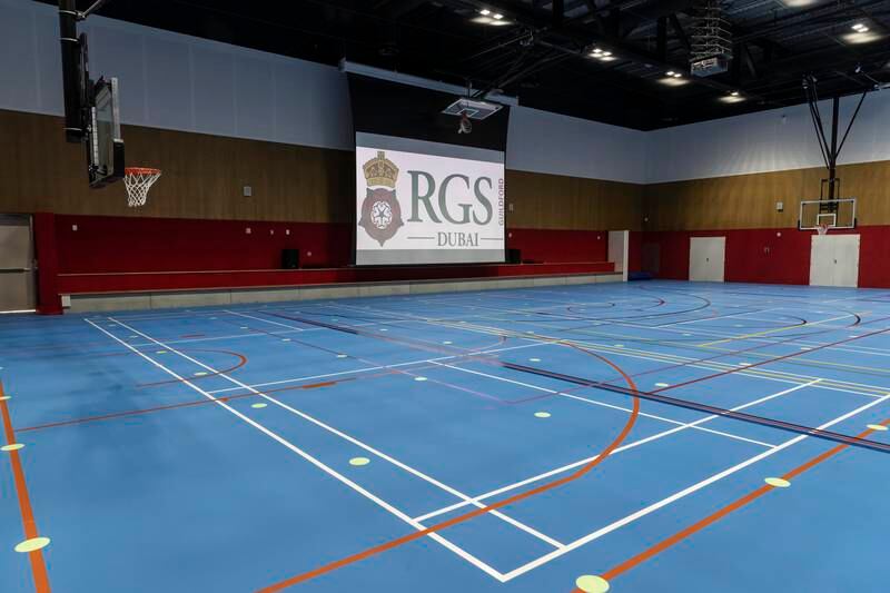 The school has an indoor multi-sports centre.