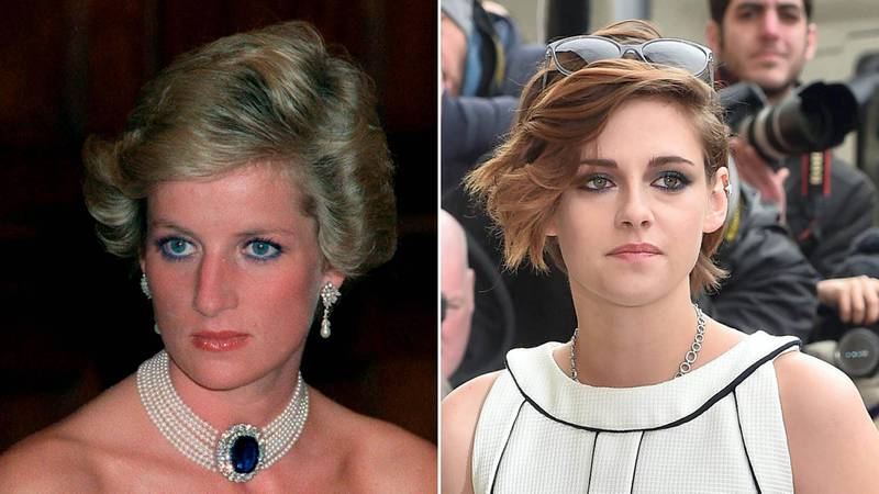'Twilight' actress, Kristen Stewart (right), has been cast to play the late Princess Diana. EPA / Getty Images 