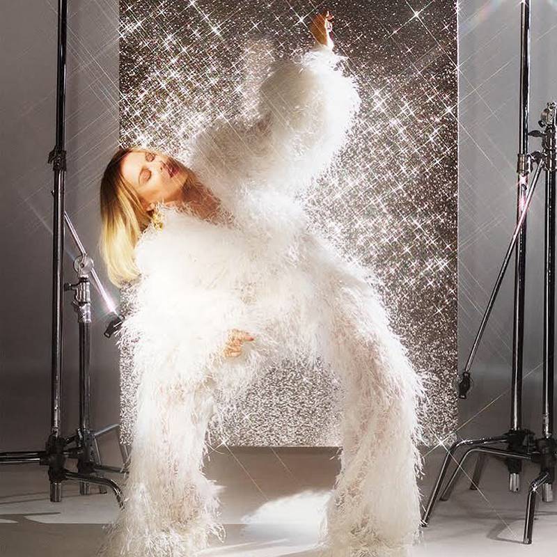 Kylie Minogue wore Ashi's design for a recent magazine shoot. Photo: Ashi Studio