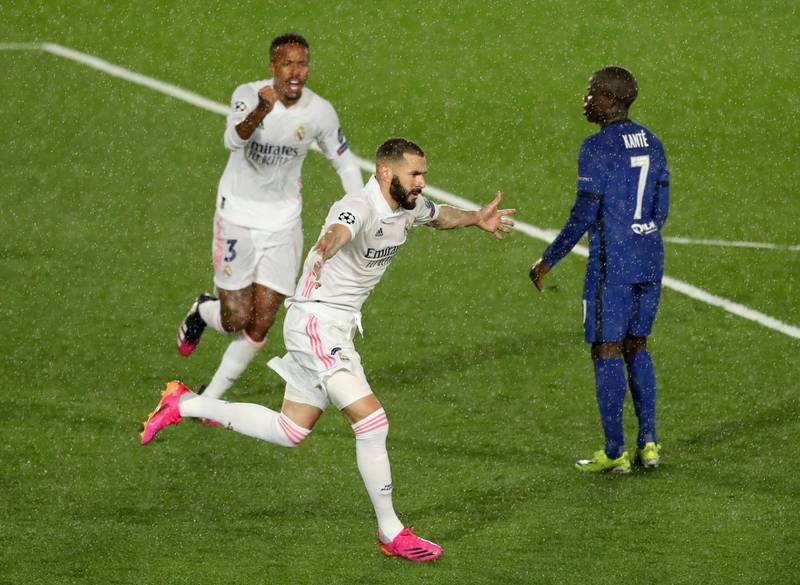 Karim Benzema – 8. The one player who railed against the blue tide in the early exchanges. Crashed a drive from distance against a post, then powered in a goal from a corner. Reuters
