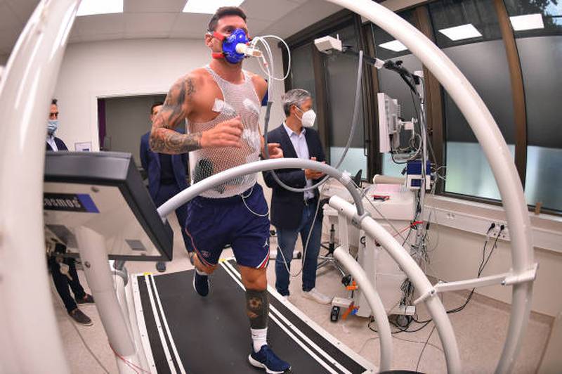 Lionel Messi undergoes his medical tests ahead of signing for Paris Saint-Germain.