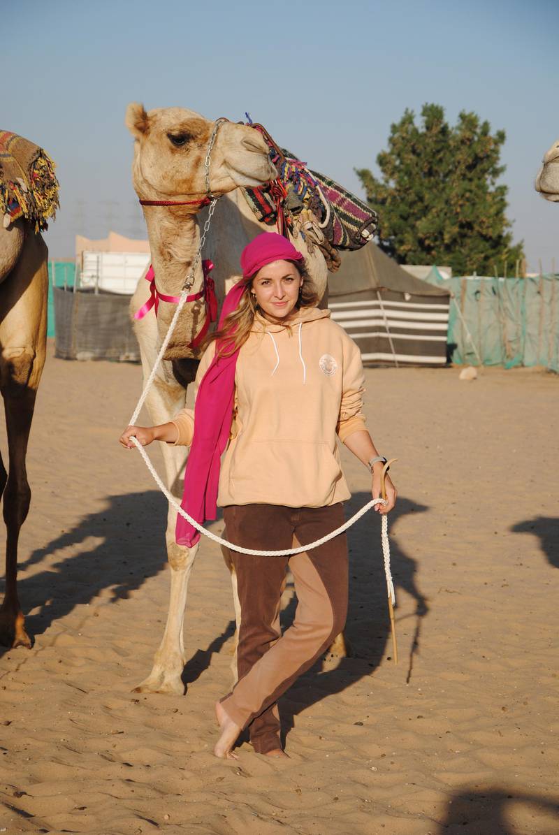 German-national Linda Krockenberger is one of the managers of the Arabian Desert Riding Centre. Courtesy Linda Krockenberger