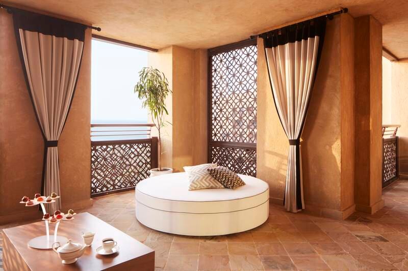 The balcony of an Ocean Suite 