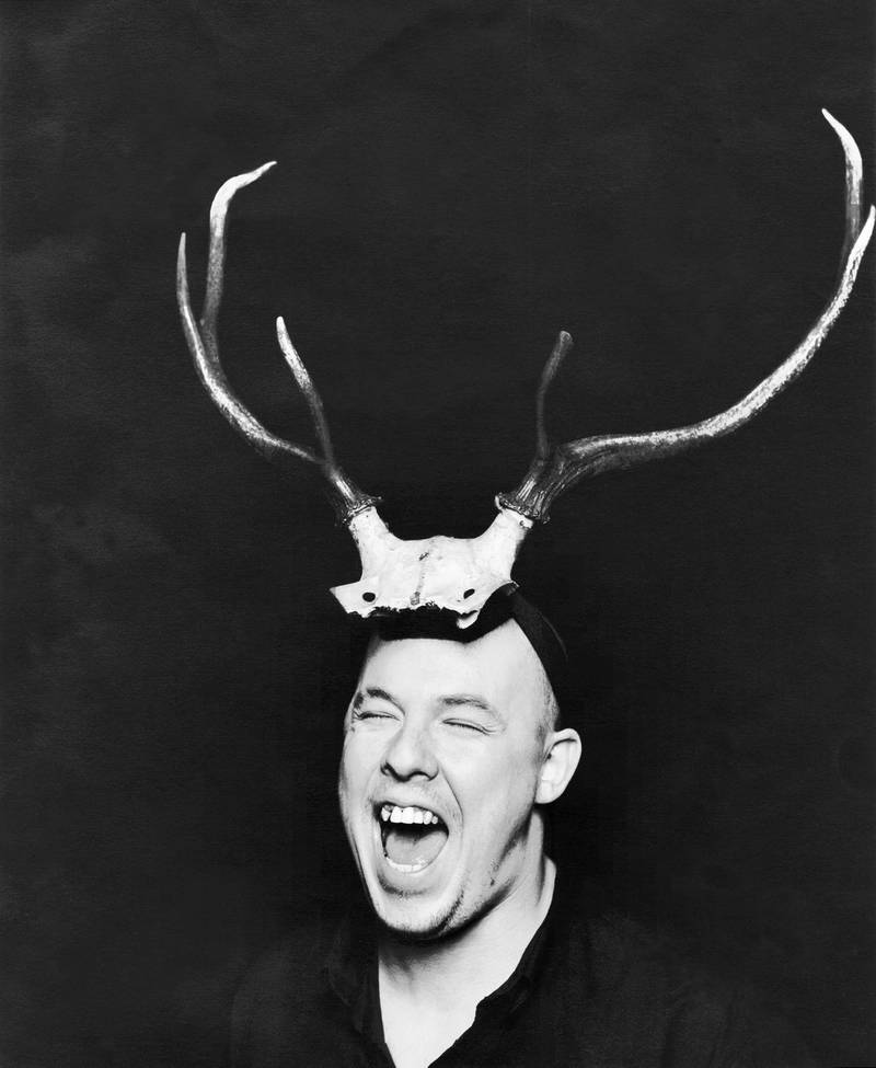 Alexander McQueen portrait. Photo Coutsey Grant Frazier *** Local Caption ***  bz18no-Lifeproperty-10.jpg