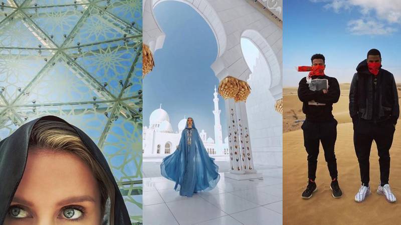 Nicky Hilton, Tara Milk Tea and Trey Songz were among the famous faces in the UAE this week. Instagram 