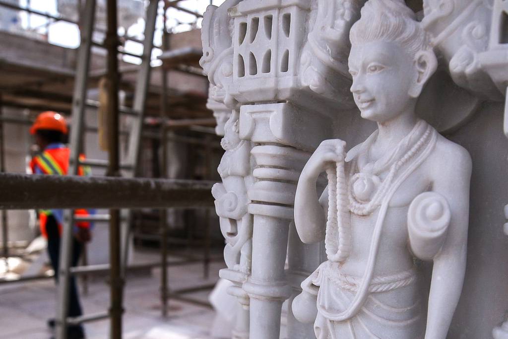 UAE’s first traditional Hindu temple on track to open in 2024