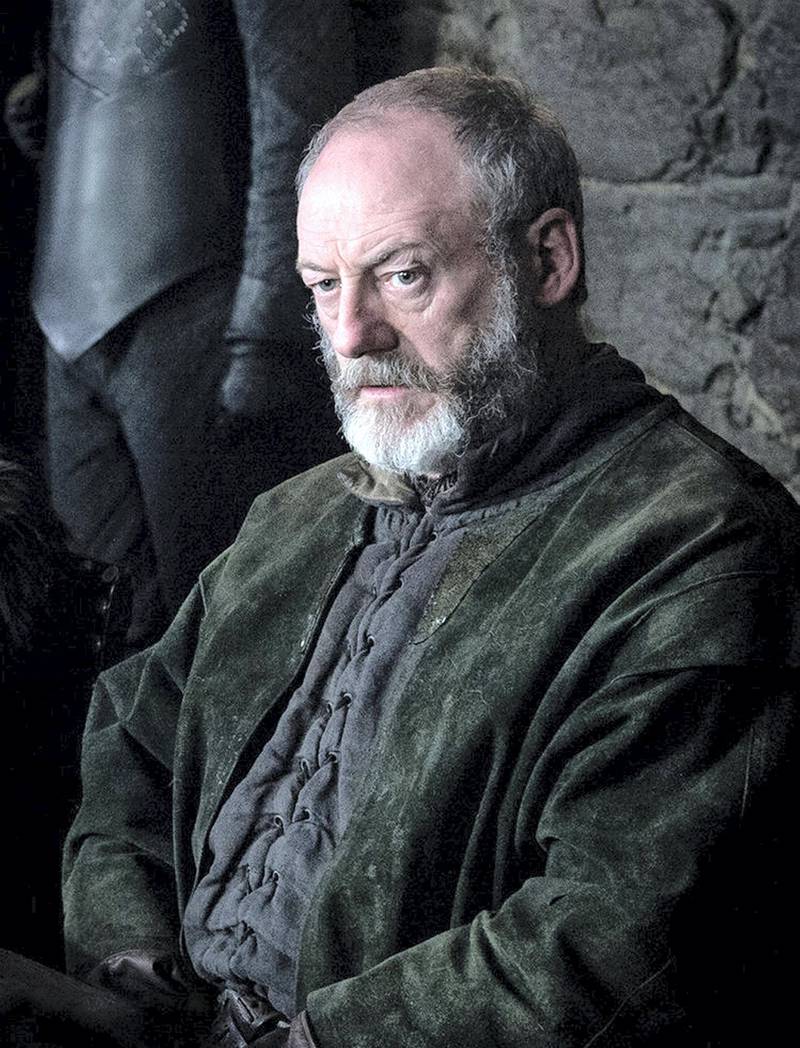 Davos Seaworth, played by Liam Cunningham, has a thick Geordie accent in 'Game of Thrones'. Courtesy Helen Sloan / HBO