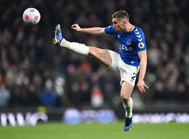 Jonjoe Kenny - 4, Struggled to get his usual quality of deliveries into the box and showed a lack of awareness to keep Kane onside for the third goal. Getty Images