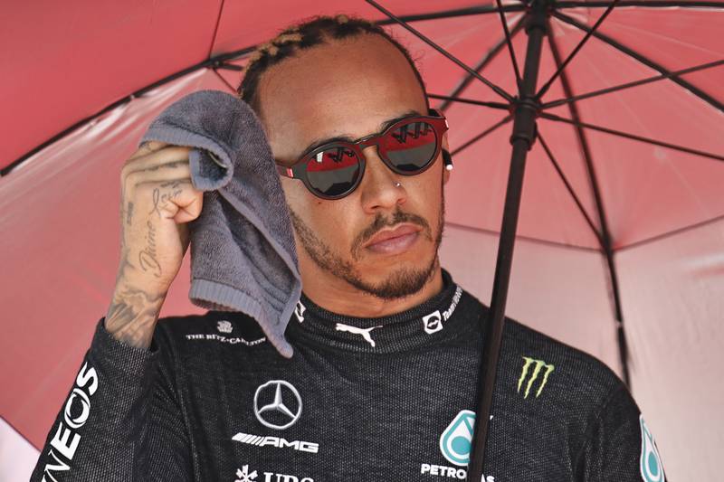 Mercedes driver Lewis Hamilton described the Azerbaijan GP as “the toughest race” of his career due to the back pain he was experiencing. AP