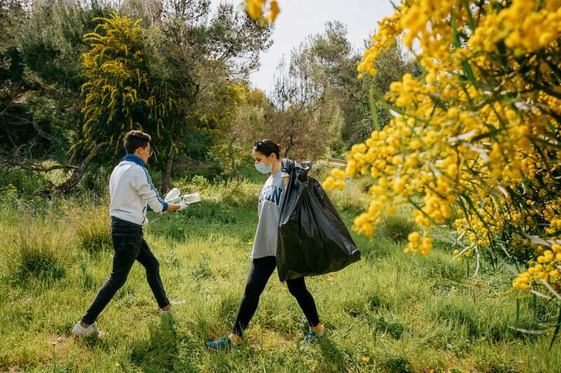 As Tunisia struggles to contain its own waste, a sophisticated network of corrupt officials and bad actors have brought hundreds of thousands of tonnes of waste to the country's landfills, an act which environmental lawyer Afef Marrakchi calls "environmental terrorism". Erin Clare Brown / The National