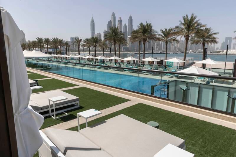 Hilton Dubai Palm Jumeirah has opened in Dubai. All photos: 
Antonie Robertson / The National
