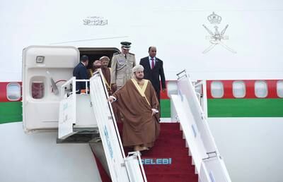 Oman's Deputy Prime Minister Sayyid Asaad arrives for the New Delhi G20 summit at the weekend. EPA 