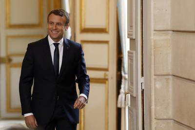 French president Emmanuel Macron. Francois Mori / AP Photo