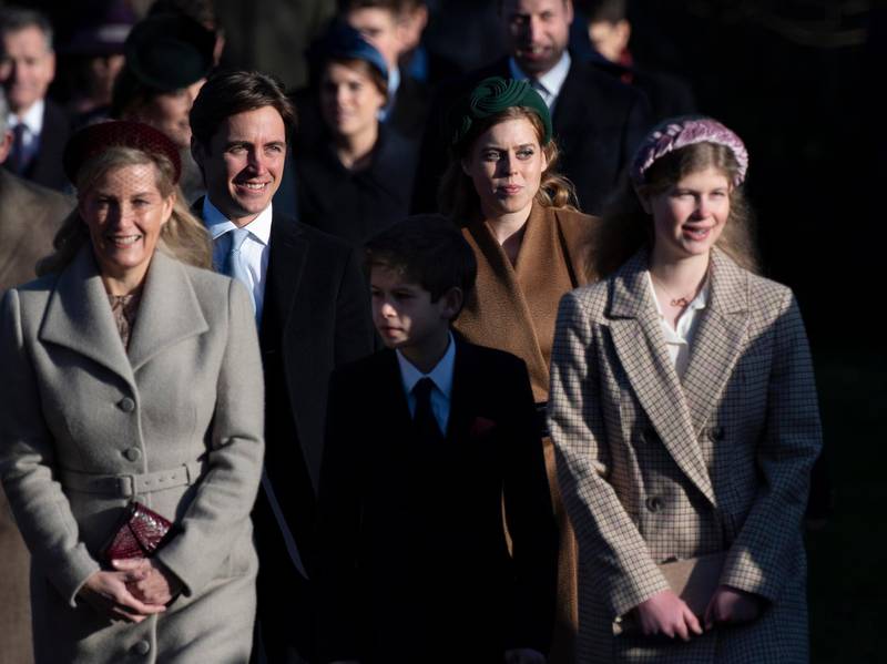 The couple stepped out together on Christmas Day 2019, attending the Christmas Day morning church service at St. Mary Magdalene Church in Sandringham, Norfolk with the royal family. EPA
