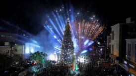 Lebanon's Byblos brings back Christmas tree despite financial crunch