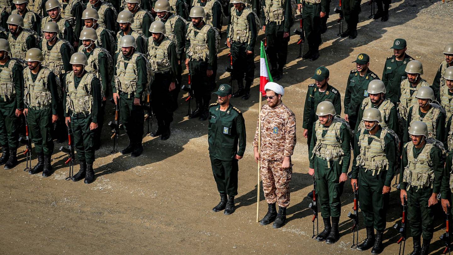 Das IRGC, ein besonderer Zweig der iranischen Streitkräfte, wurde von der britischen Regierung sanktioniert.  Reuters