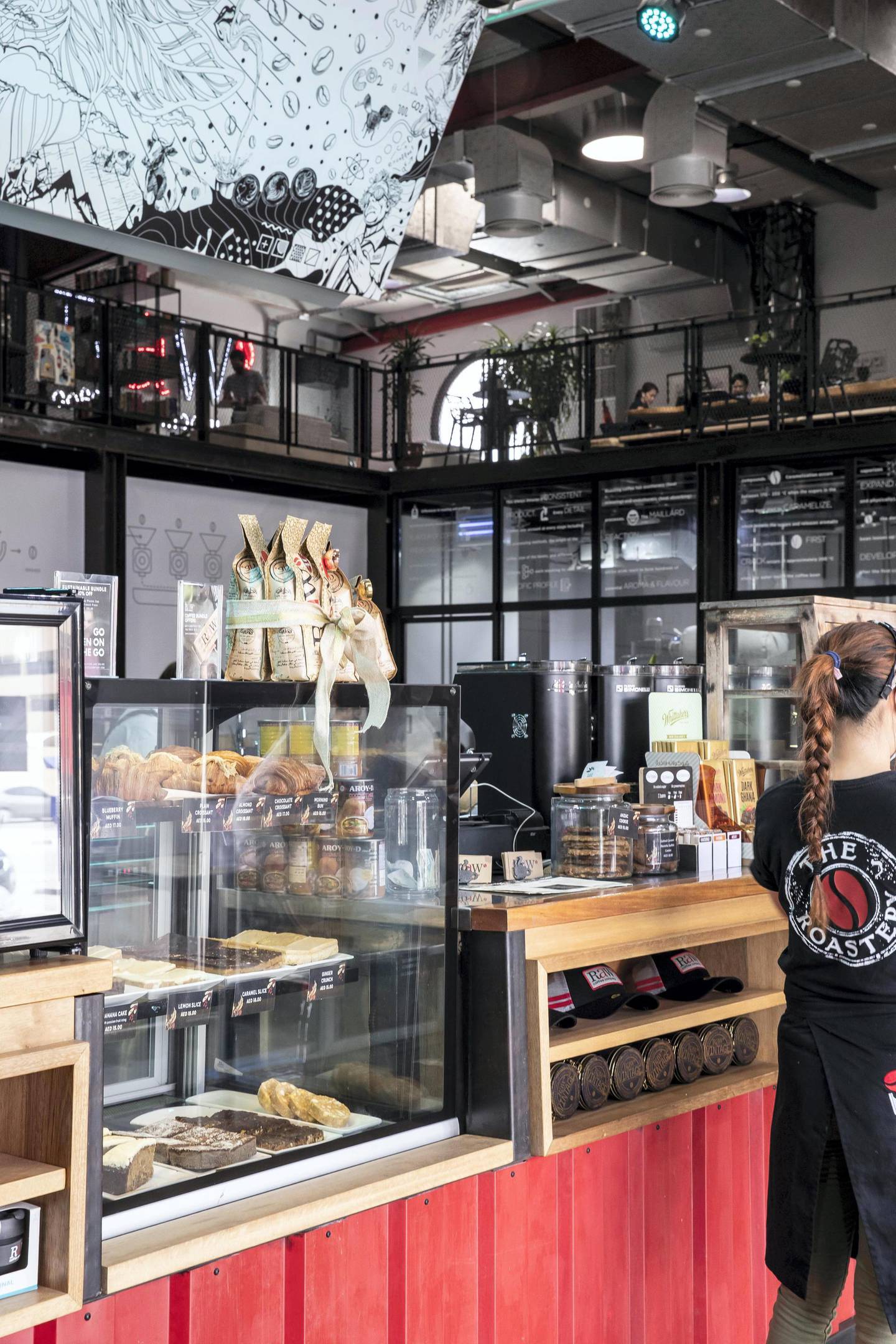 DUBAI, UNITED ARAB EMIRATES. 24 AUGUST 2020. RAW Coffee company at their newest location in Al Quoz. (Photo: Antonie Robertson/The National) Journalist: Razmig Bedirian. Section: Lifestyle.