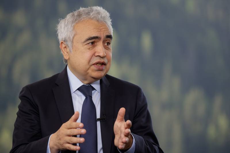 Fatih Birol of the International Energy Agency said industrial policies were behind the push towards a 'clean energy future'. Bloomberg