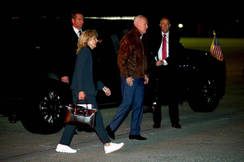 US President Joe Biden and first lady Jill Biden are travelling to Nantucket, Massachusetts, for the Thanksgiving holiday. AFP