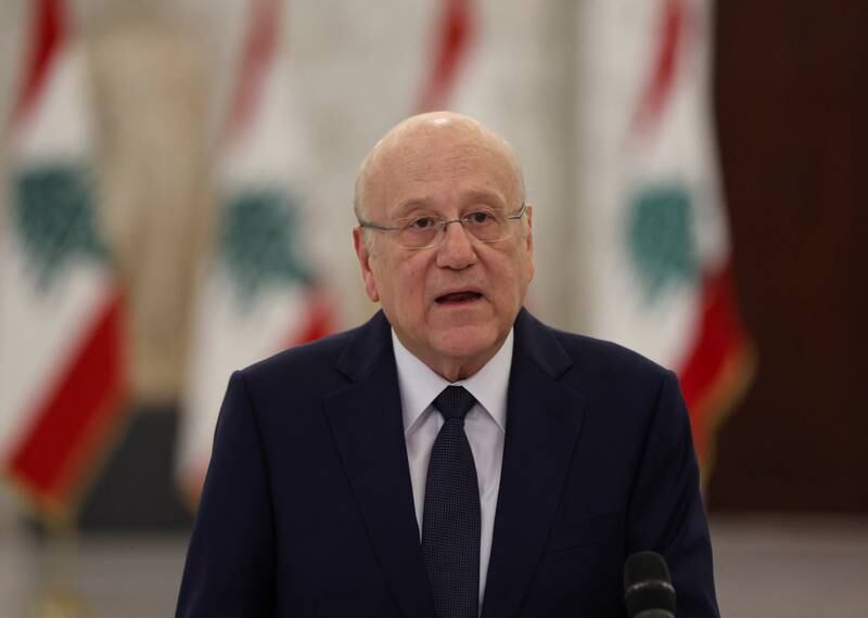 Lebanon's prime minister-designate Najib Mikati will continue in a caretaker role until a government is formed. Reuters