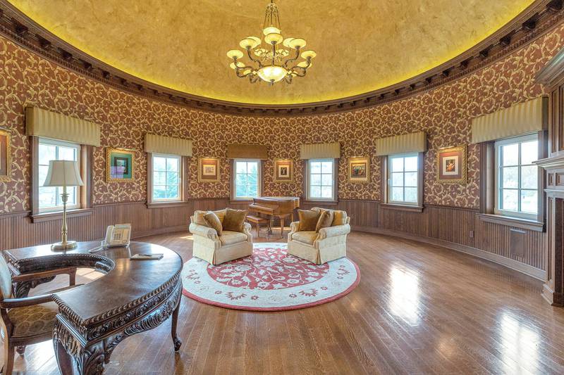 Part of it feel like a French chateau. Courtesy Douglas Elliman Realty