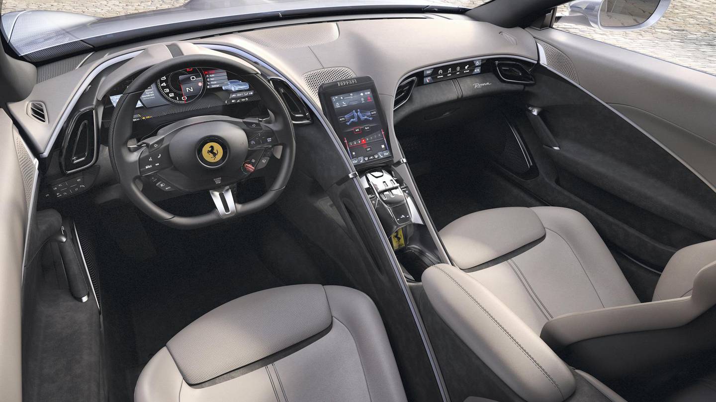 Inside the Ferrari Roma