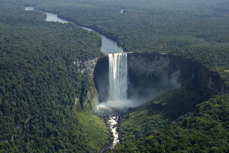 Kaieteur Falls in southern Guyana. Reuters