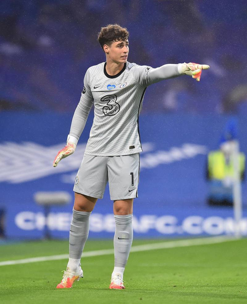 CHELSEA RATINGS: Kepa Arrizabalaga - 6: Little for the Chelsea goalkeeper to do but showed good concentration levels to deny Welbeck with 10 minutes remaining. EPA