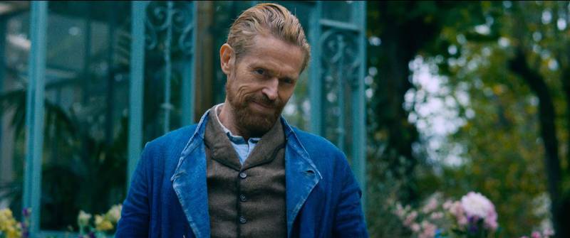 Willem Dafoe as Vincent Van Gogh in Julian Schnabel's AT ETERNITY'S GATE. Courtesy Front Row Filmed Entertainment
