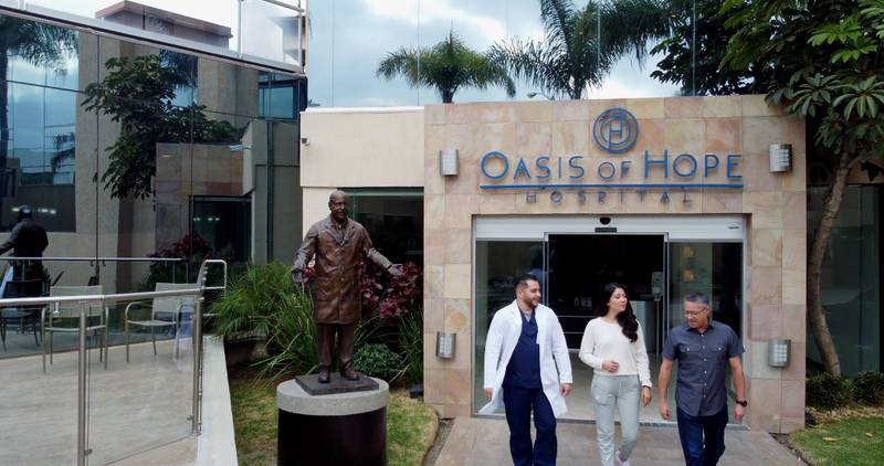 Oasis of Hope cancer treatment centre in Tijuana. Photo: Oasis of Hope