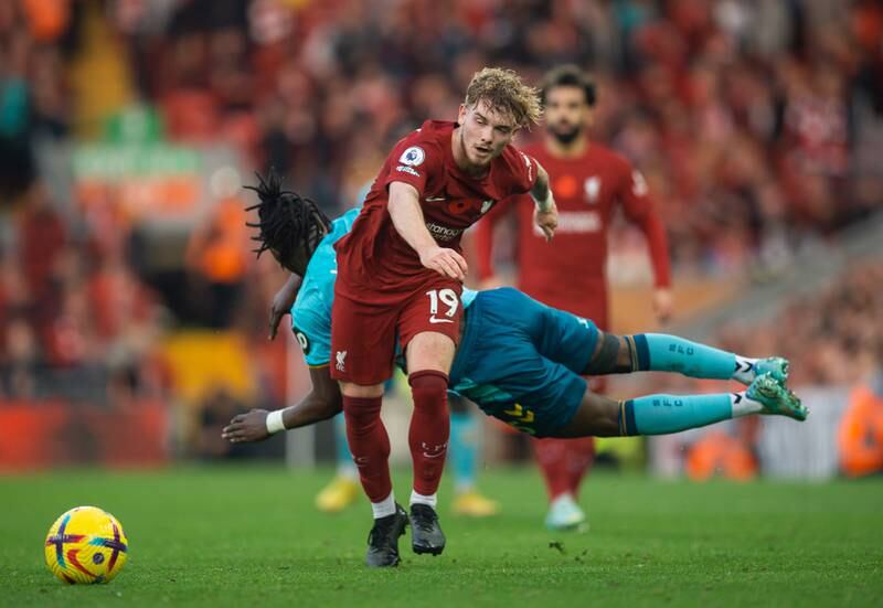 Harvey Elliott - 7

The 19-year-old sent in a superb cross for Nunez’s first goal and was impressive in the first half. He tired a little after the break and was withdrawn for Milner in the 68th minute. EPA
