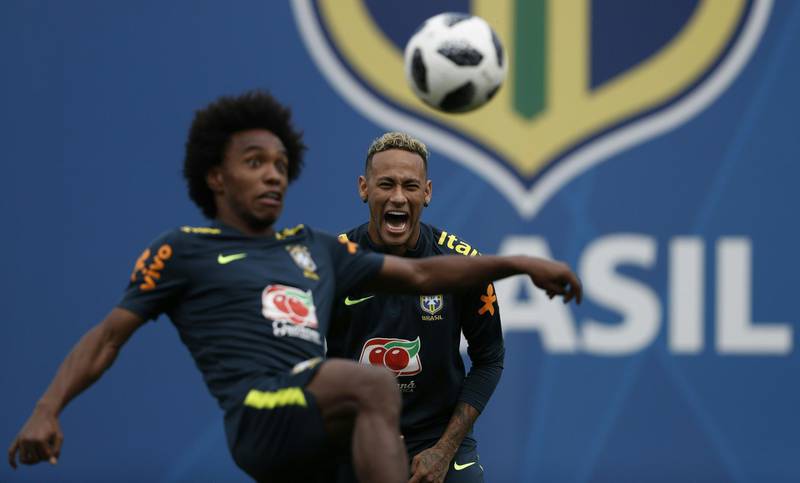Willian (Chelsea, Brazil): The winger, 30, has the ability to ghost past defenders inside and out. His searing pace and eye for goal helped Chelsea to a third-place finish in the Premier League and secure the Europa League trophy. Will be a huge asset to the hosts at the Copa America. AFP