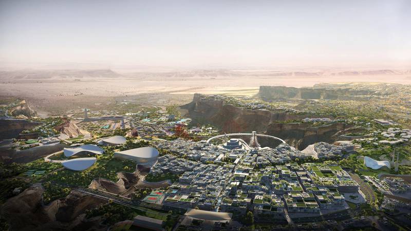 The Qiddiya entertainment development will also include motor sport facilities and a safari park.Courtesy SCTH.