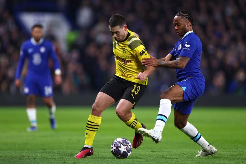 Raphaël Guerreiro - 6: Found it difficult defensively dealing with the physicality of James. Provided plenty of energy going forward with some decent deliveries. Getty