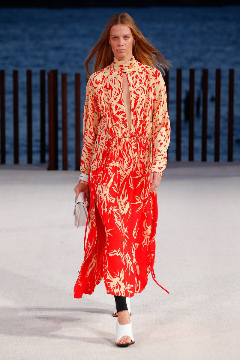 Proenza Schouler's spring / summer 2022 collection was inspired by the flowers of Hawaii. Photo: Proenza Schouler