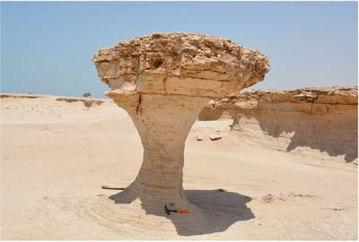 The UAE has published a critical geological reference in Arabic language that highlights the country's geological development over a span of more than 600 million years. All photos: UAE Ministry of Energy and Infrastructure