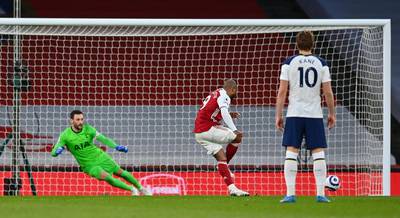 SPURS RATINGS: Hugo Lloris - 6: Fortunate not to be caught out after he went walkabout while sweeping in the first half. No chance once Odegaard’s shot had been deflected, or with the penalty. Getty