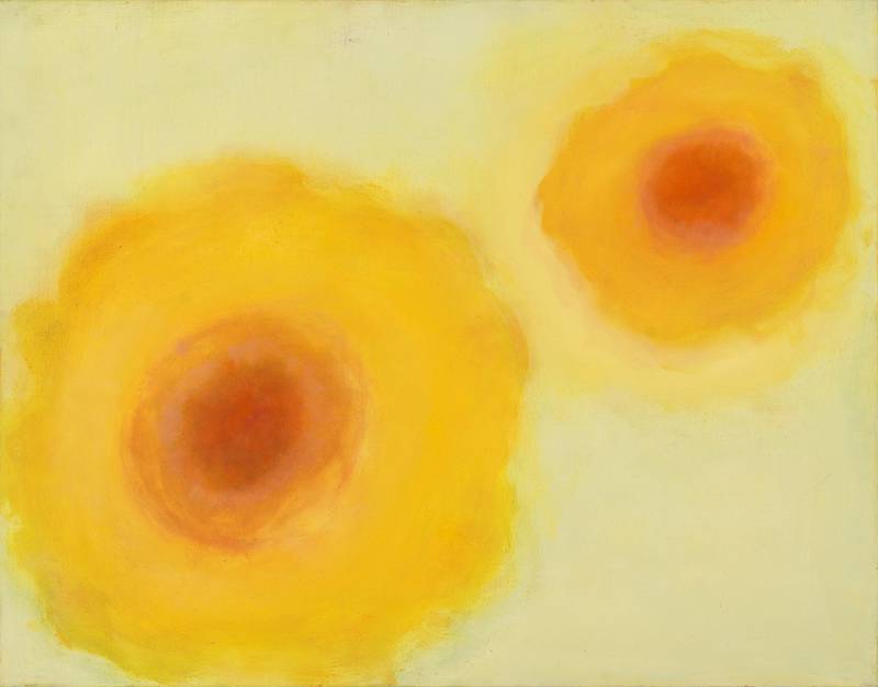 An untitled work by artist Helen Khal. Agial Art Gallery, Beirut