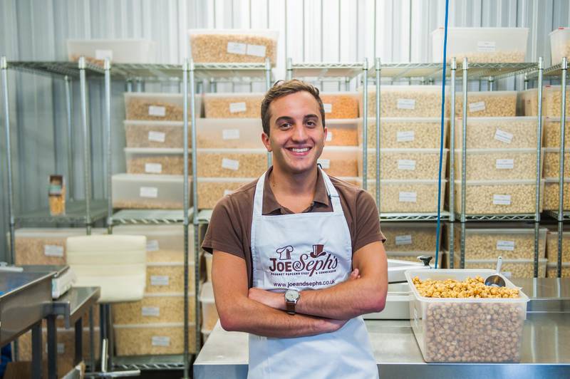 Adam Sopher is the co-founder and director of Joe & Seph's popcorn. Courtesy Joe & Seph's
