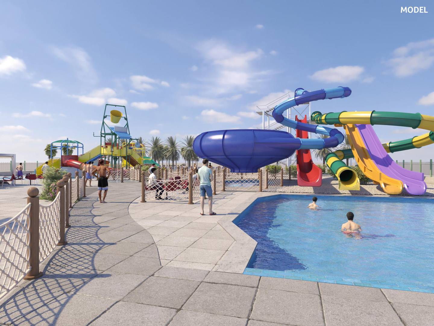 Guests staying at Hotel Riu Dubai will have free entry to Splash Water World water park. Courtesy Riu Hotels & Resorts