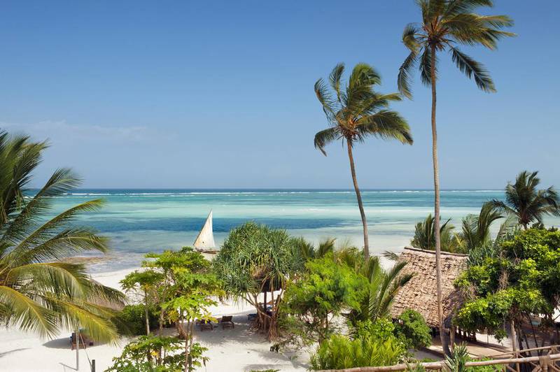 Zanzibar off the coast of Tanzania is open for holidays. Courtesy Melia Zanzibar