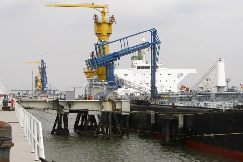 The US has pledged to help maintain Europe's energy supply by boosting LNG exports. AP