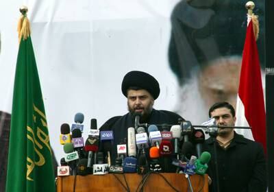 JANUARY 8, 2011: Populist Shiite cleric Moqtada Sadr returns to Iraq after four years of self-imposed exile in Iran. In his first public statement, he urges his followers to resist the 'occupiers' of Iraq. EPA