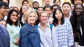 Hillary Clinton visits New York University Abu Dhabi