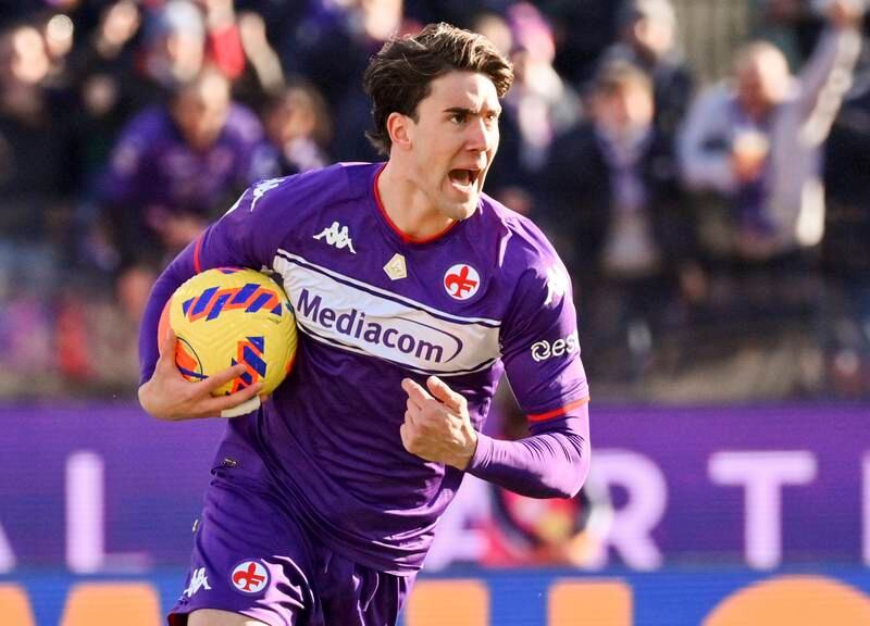 16 goals - Dusan Vlahovic (Fiorentina) 32 Golden Shoe points. AP